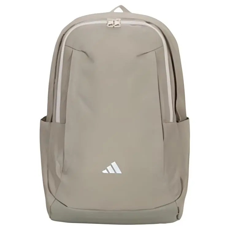 Adidas Outdoor Casual Large Capacity Zippered Fabric Backpack Medium Unisex Gray