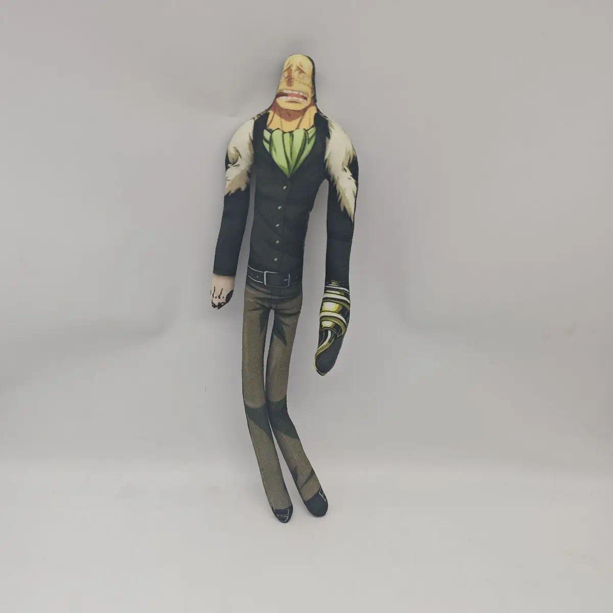 Shanks Edward Newgate Marco Stuffed Doll Twistable  Wire Skeleton Movable Limbs Plush Mouse No White Edge