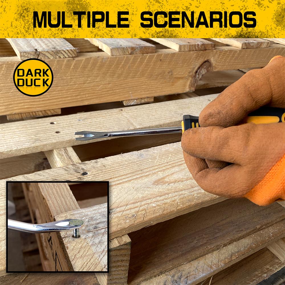 DARK DUCK 53pcs Magnetic Screwdrivers Set With Case, Phillips, Hex, Pozidriv, Torx And Precision Screwdriver Set, Magnetizer Demagnetizer Tools Hardware