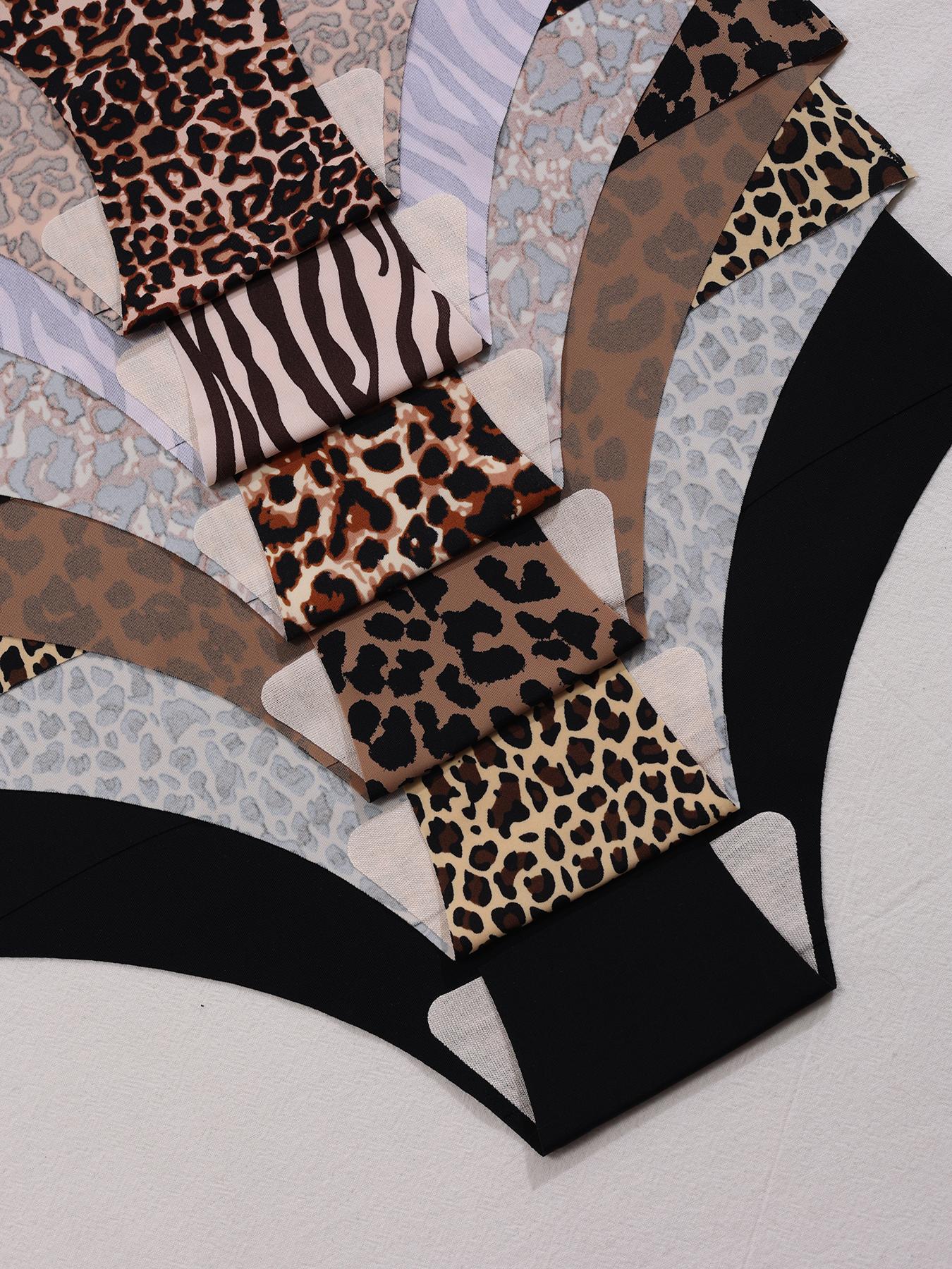 Women's Solid Color / Floral / All Over Print Panty, Cute Soft Comfy Breathable Seamless Knicker for Daily Wear, Underwear for All Seasons, Womenswear, Daily Casual Underwear, Seamless Breathable Design