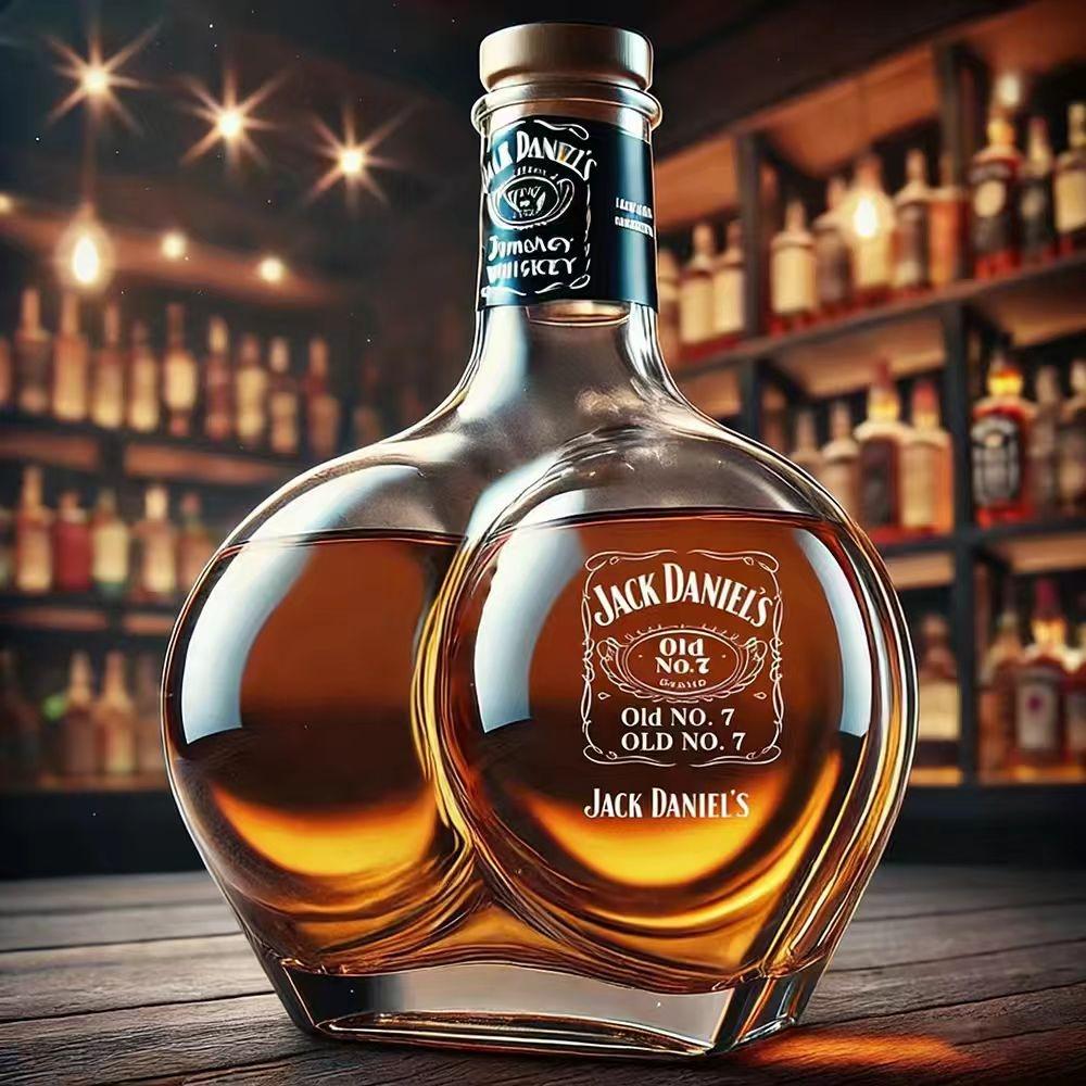 Funny Boot Shape Whisky Decanter, Novelty Alcohol Bottle for Bar & Home Decoration, Perfect Funny Gift for Whisky Enthusiasts