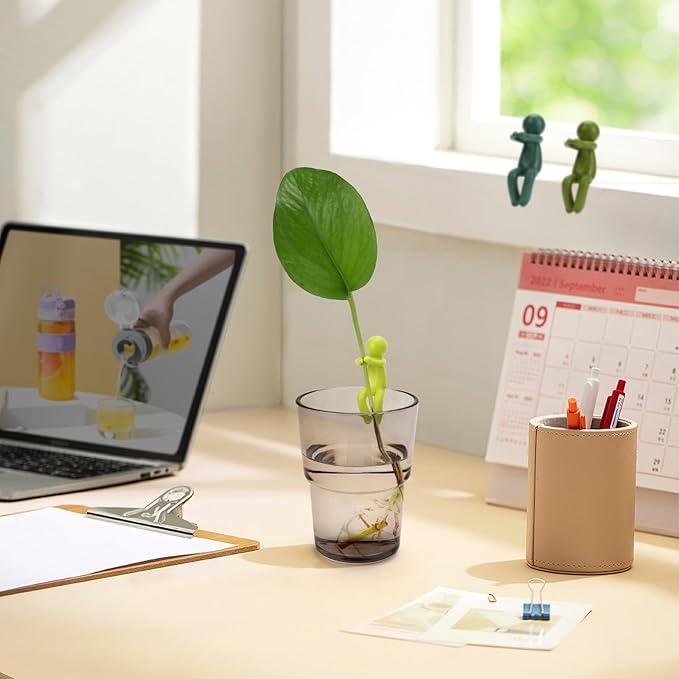 【FaddishDeal】6PCS Friends of plant reproduction;Leaf supports for sprouting and cutting, lovely decorations, gifts for indoor garden plant lovers, etc Springtok