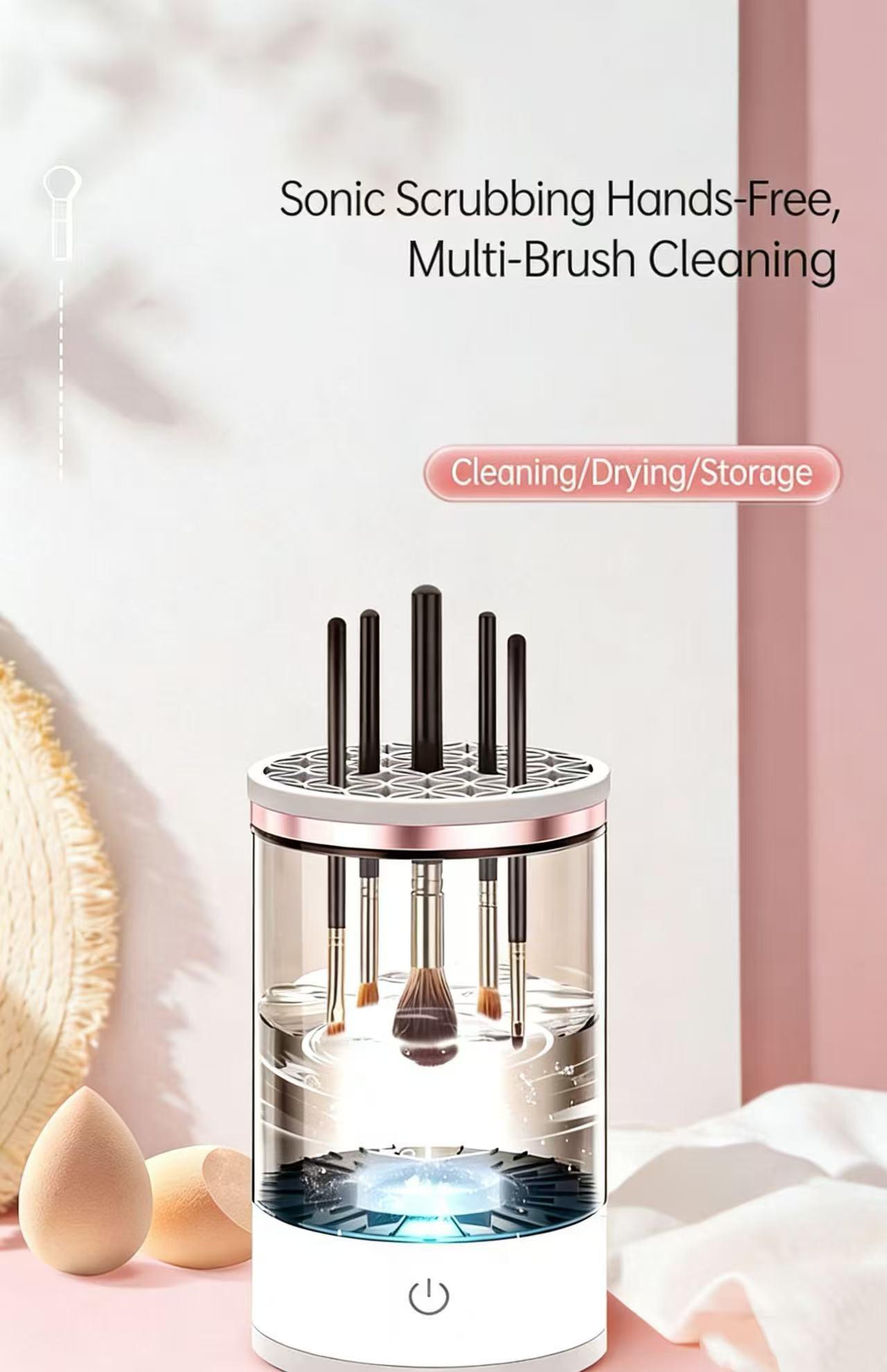 Electric Makeup Brush Cleaner, Efficient Cleaning Tool for Brushes, Essential Beauty Accessory, Perfect for Professional Use