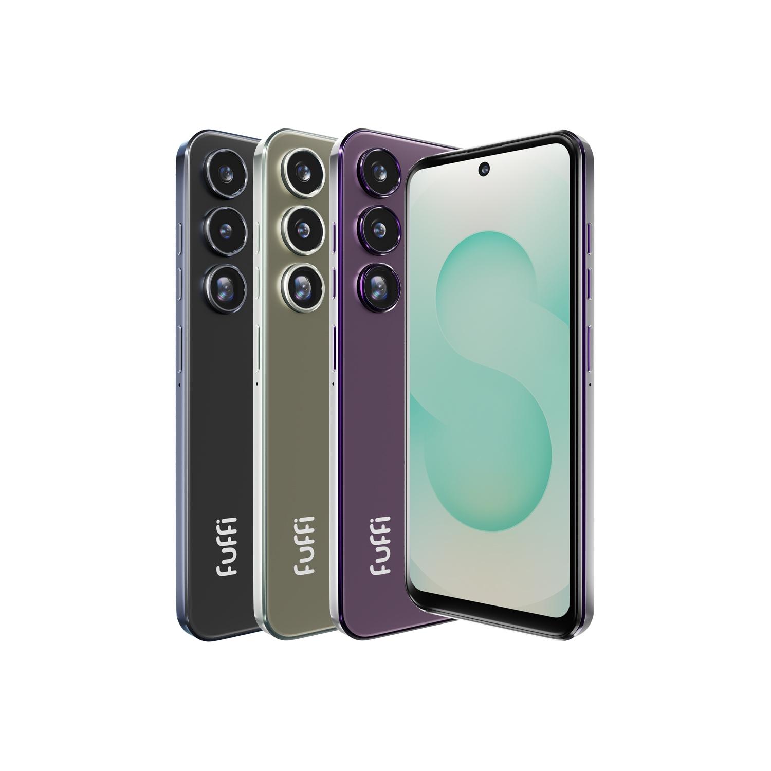 Fuffi スマートフォン本体 ブラック Fuffi Smart Unlock Phone 6.56 Inches with 3gb RAM 32GB Storage