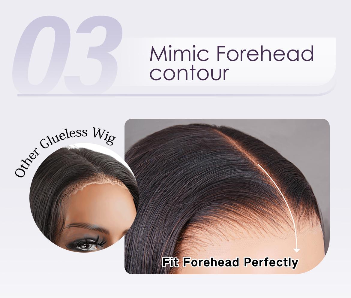 Wavymy Salon Quality Layered Cut Balayage Highlight Wear Go Glueless 7x5 Lace Pre-Bleached Straight Wigs Pre-pluck 180% Density Human Hair Wigs Wavymy Salon Quality Layered Cut Balayage Highlight Wear Go Glueless 7x5 Lace Pre-Bleached Straight Wigs Pre-pluck 180% Density Human Hair Wigs