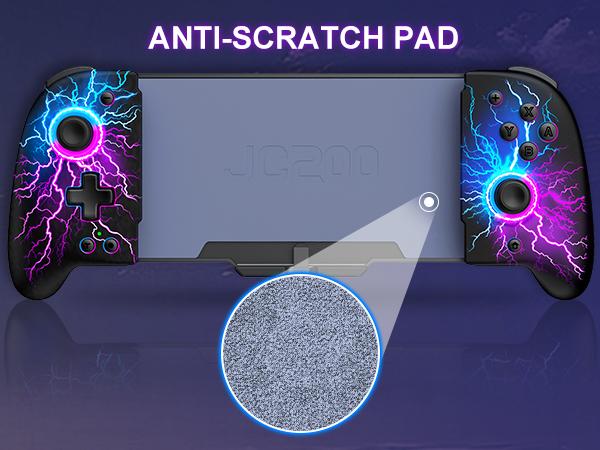 Wireless Hall Effect Joystick Switch Controllers, One-Piece Joypad Controller Replacement for Switch Controller/OLED, Switch Pro Controller with RGB/Programmable/Dual Vibration/TURBO/Wakeup Switch Accessories Console