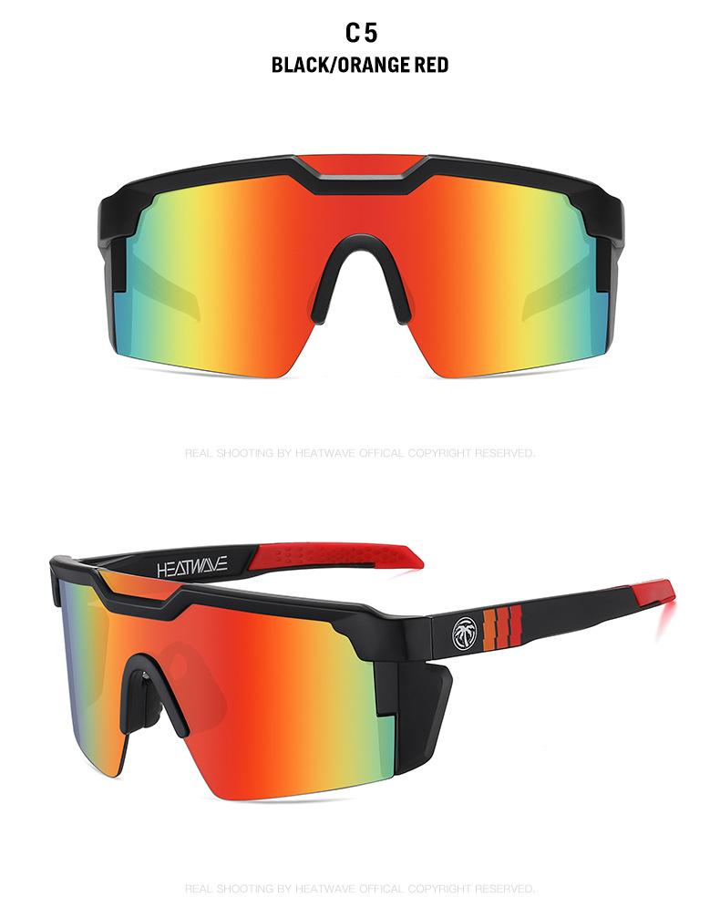 High‑Quality Real Coating Cycling Goggles, UV400 Outdoor Sports Sunglasses, Windproof Anti‑Glare Sports Glasses for Men Women