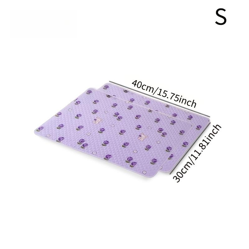 Extra-large reusable pet urine pad | High-quality leak-proof cage pad, made of machine-washable polyester fiber material, anti-slip and easy to clean, suitable for small to medium-sized and large pets such as dogs, rabbits, guinea pigs, hamsters and hedge