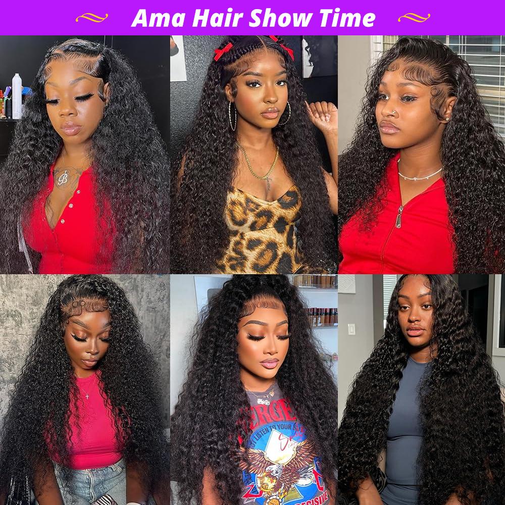 13x6 Deep Wave Lace Front Wig Human Hair 180 Density Pre Plucked Transparent Lace Wig For Women 13x6 Deep Wave Lace Front Wig Human Hair 180 Density Pre Plucked Transparent Lace Wig For Women