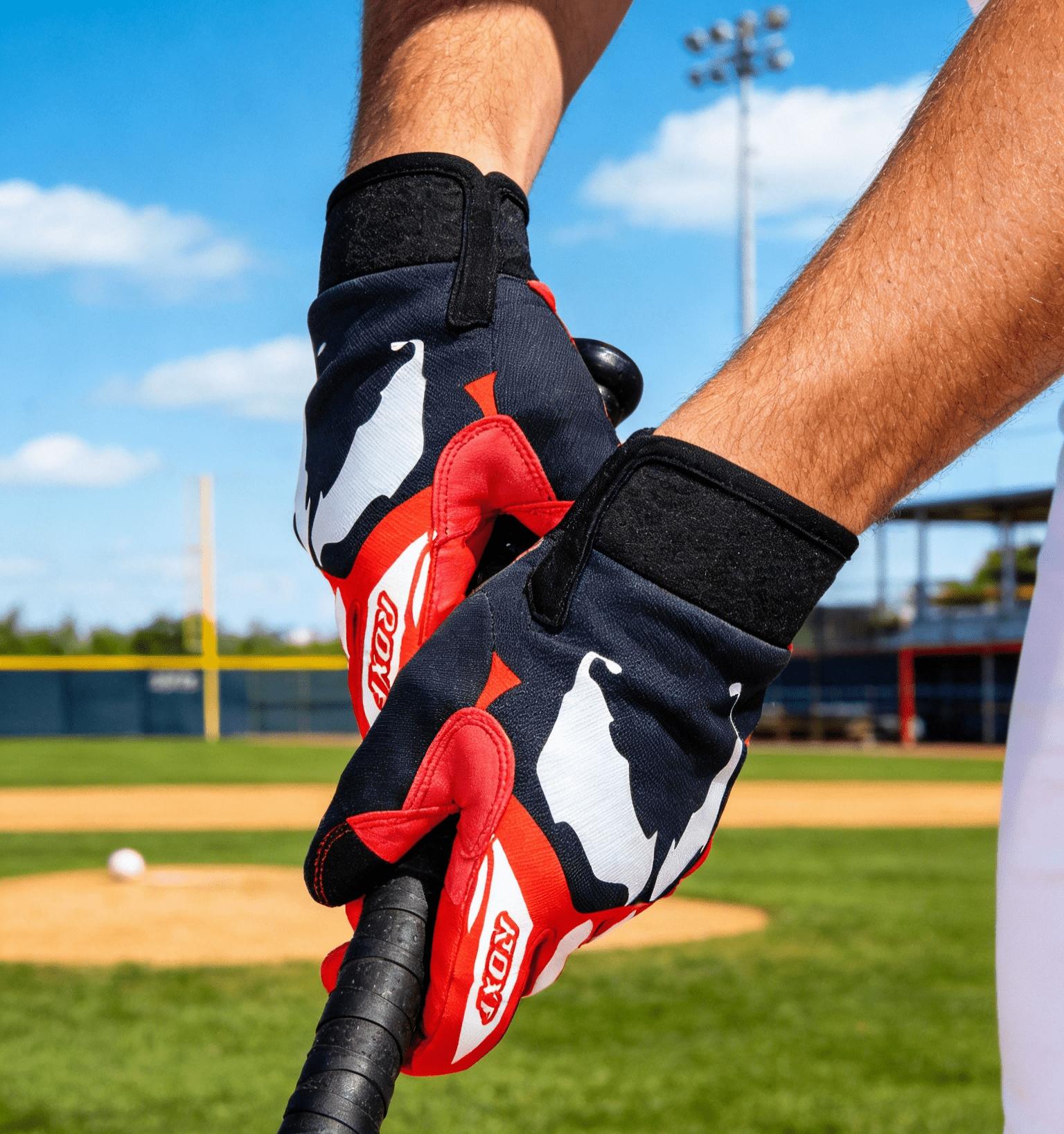 Flame Outdoor Sports Gloves Baseball Outdoor Cycling Sports Red and White unisex breathable and non slip multifunctional gloves Four season universal version Touchscreen can be used for daily commuting Fashion high-end gloves