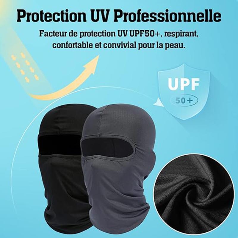 4 Pcs UV Protection Balaclava Face Mask Summer Windproof Sun Hood Tactical Mask for Men Women Winter Ski Mask