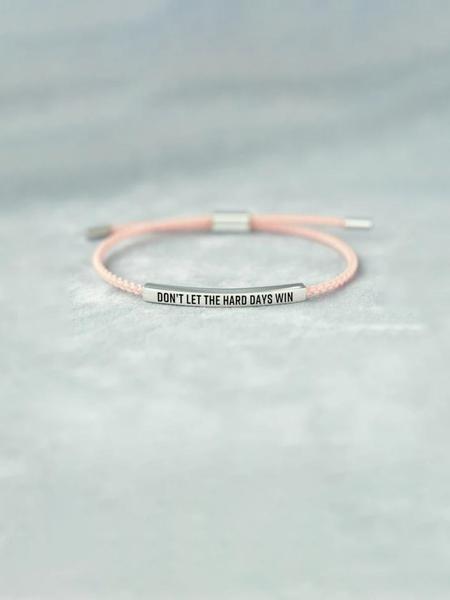 Stainless Steel & Bracelet, Adjustable 10 Inch Design, Custom Engraved Message, Elegant Style for All Occasions, High Quality Bracelet