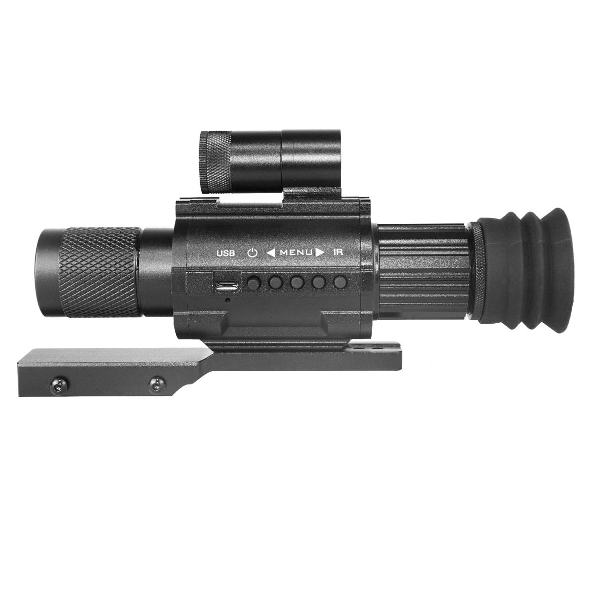 Digital Night Vision monocular Telescope，Day & Night Vision Monocular with 850nm IR Fixed 3X magnification, Camping Hunting Surveillance Wildlife Observation