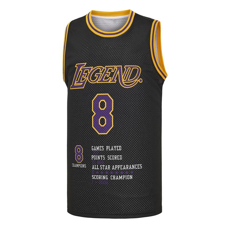Men's 8 Legend 24 Forever 1978-2020 Fashion Basketball Jersey Stitched S-2XL,Gift for Game Day