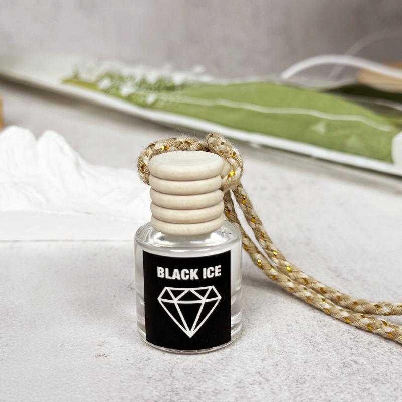 Car Air Fresheners Hanging Scent Oil Diffuser,8ML Nature Frangrance Friut Juciy Perfume Last Long Time For Car & Live Gifts Springtok Black ICE