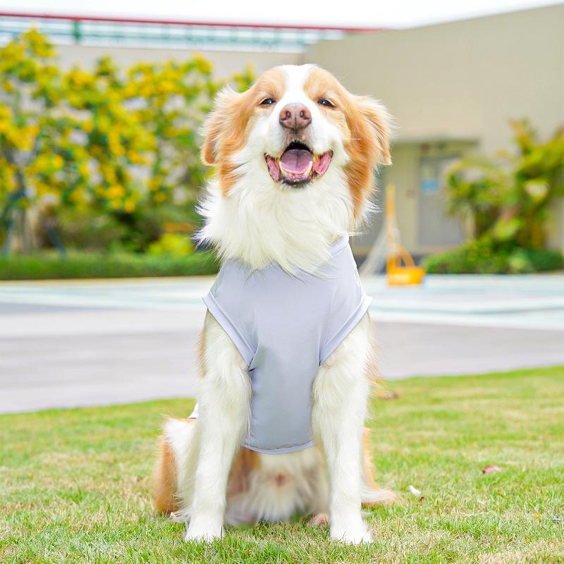 Small, Medium, Large Doggie Ice Silk Spring and Summer Dog Clothes, Cat Clothing Supplies, Cool and Cool Clothes for Sun Protection, Golden Retrievers, Pugs, Yorkies