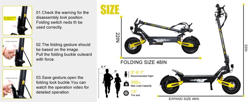 EOEOTWO electric scooter for adults, 25/40 miles long distance, maximum speed of 28 MPH, 1200W electric scooter foldable, 11-inch off-road tires, turn signal lights, double suspension and double brakes