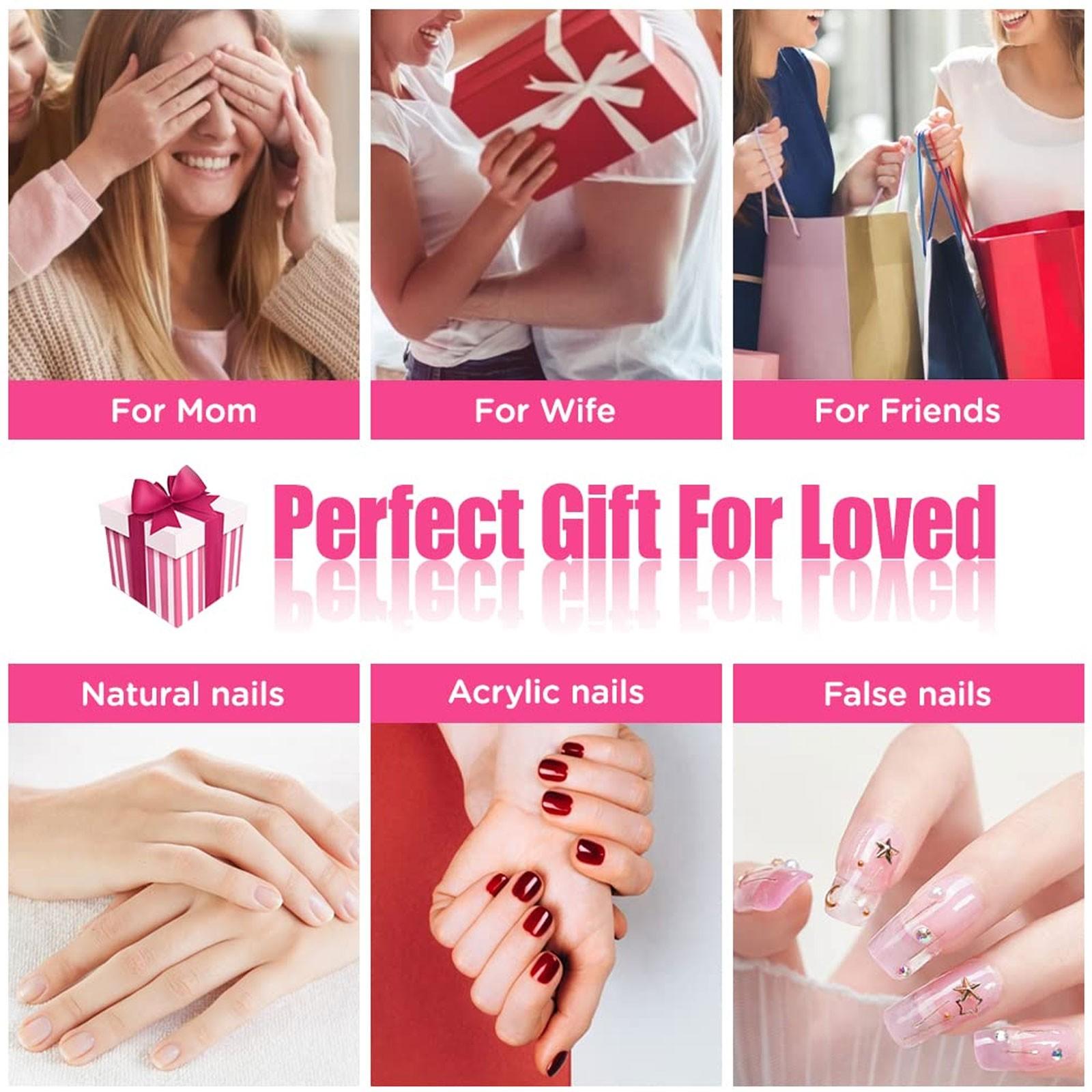 Nail Files and Buffer, SylviaNails Professional Manicure Tools Kit Rectangular Art Care Buffer Block Tools 100 180 Grit 12 pcs(Multicolor)