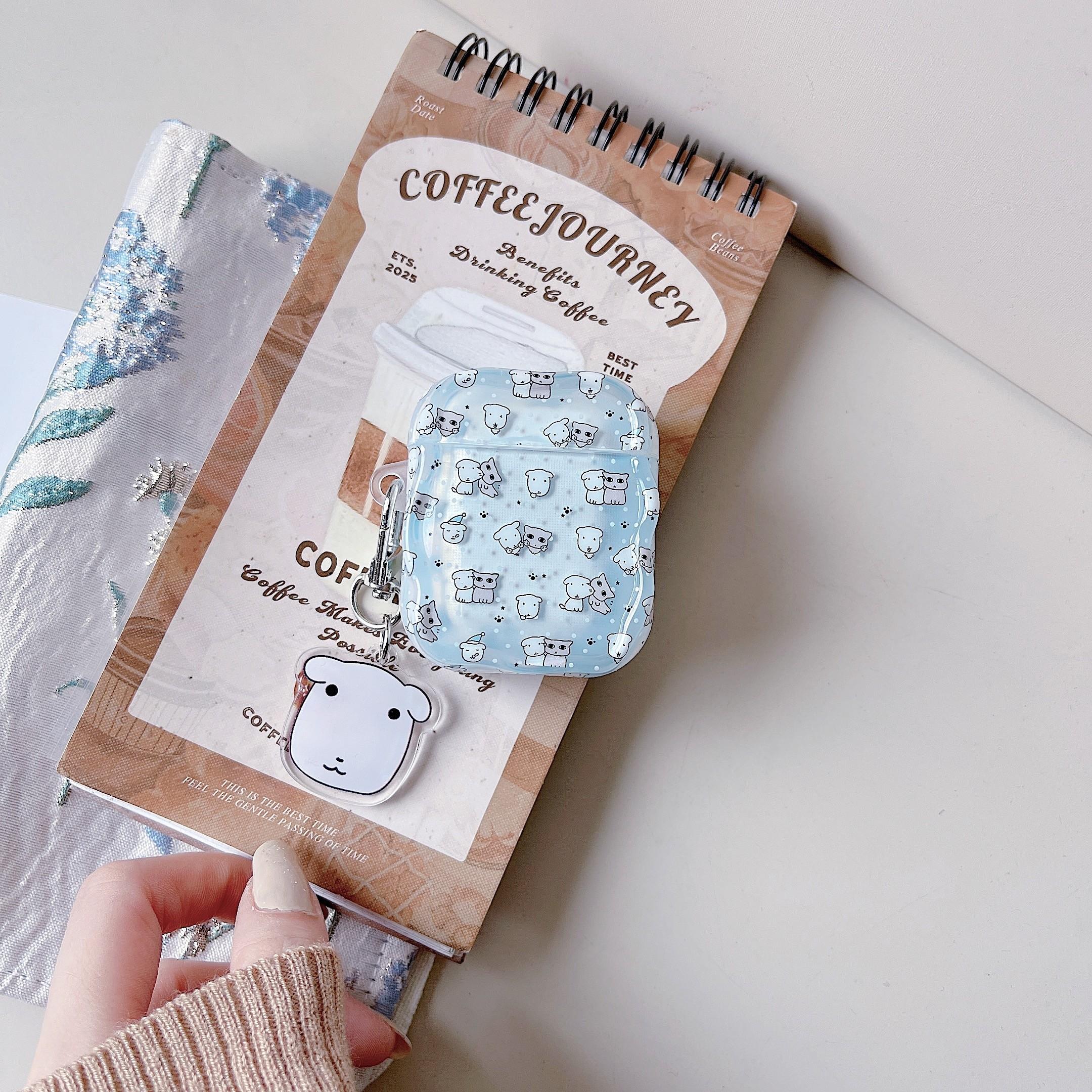 Apple AirPods Pro 3 Earphone Case, Full Screen Puppy Design, Compatible with Gen 2/3/4, Wireless Earbud Protector, Dirt-Resistant, Drop-Proof