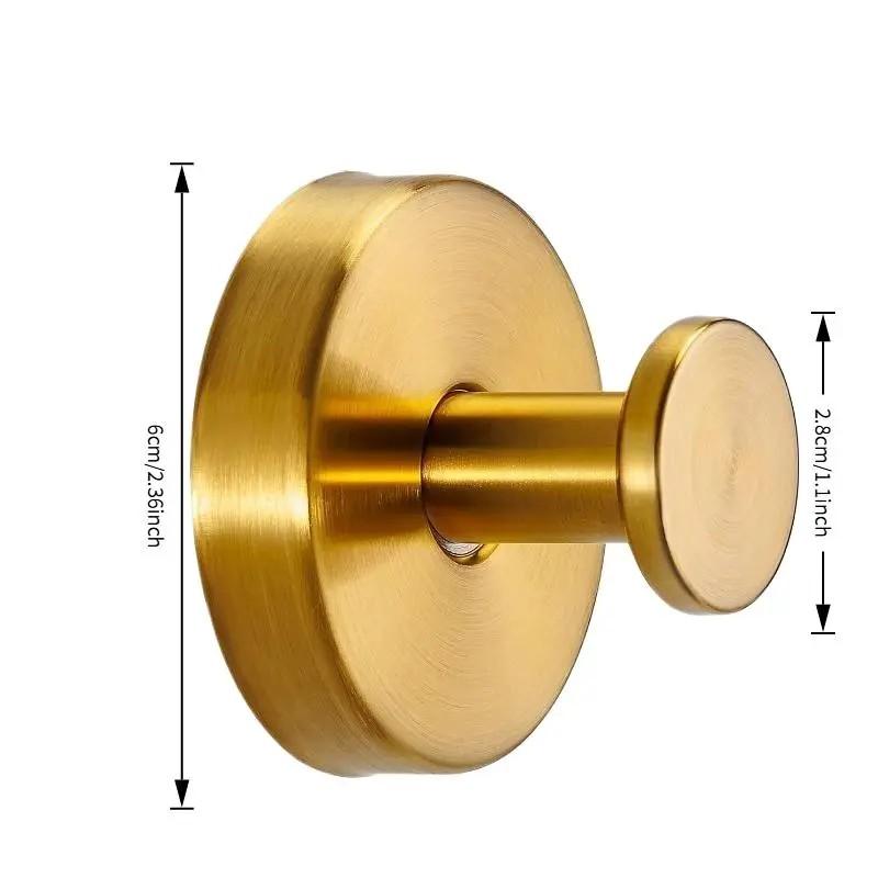 Strong Suction Hook Set, 4/6 Pieces, Reusable, No Drilling Required, Perfect for Towels, Shower, Coats, Closet Doors, Keys, Utensils