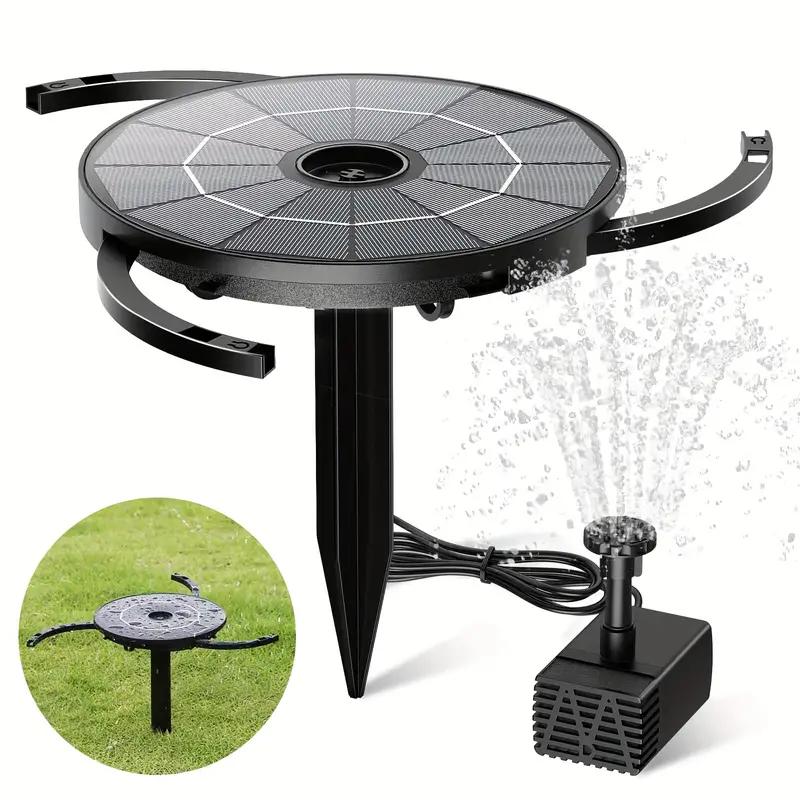 AISITIN Solar Fountain Pump – DIY Solar-Powered Water Feature for Bird Baths, Gardens, Ponds, and Fish Tanks AISITIN Solar Fountain Pump – DIY Solar-Powered Water Feature for Bird Baths, Gardens, Ponds, and Fish Tanks