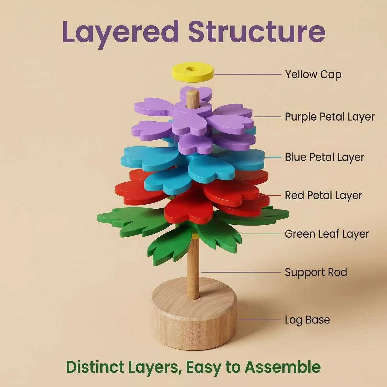 Creative Stress Relief Spiral Flower, Style Home Decor, Multicolor Wooden Craft, Visual Feast, Explore Wooden Flowers Magic Creative Stress Relief Spiral Flower, Style Home Decor, Multicolor Wooden Craft, Visual Feast, Explore Wooden Flowers Magic