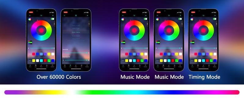 【Holiday Haul】Mr IRONSTONE L Shaped Gaming Desk with Led Lights Corner Computer Desk with Cup Holder and Headphone Hook, L shaped desk, Home Office Desks Writing Workstation with Large Monitor Stand, Easy to Assemble (Black,51 Inch)