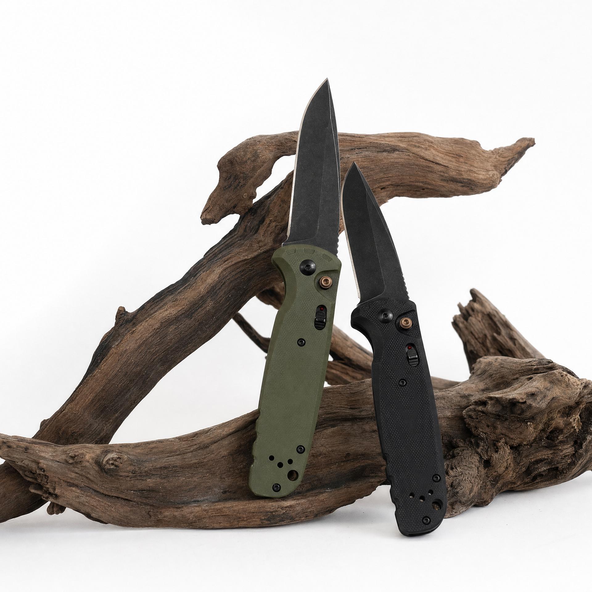 EDC Folding Pocket Knife - 3.4" CPM-MagnaCut Steel Battlewash Blade, G10 Handle with Pocket Clip, Compact Utility Tool for Camping, Hiking & Outdoor Tasks, Male Gift, Knives