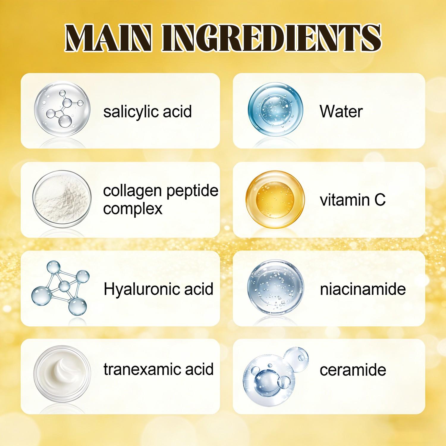 Gentle Radiance Cream, Smooth and Moisturizing, Niacinamide Brightening, Strengthening Repair, Hyaluronic Acid Gentle Care, Suitable for All Skin Types