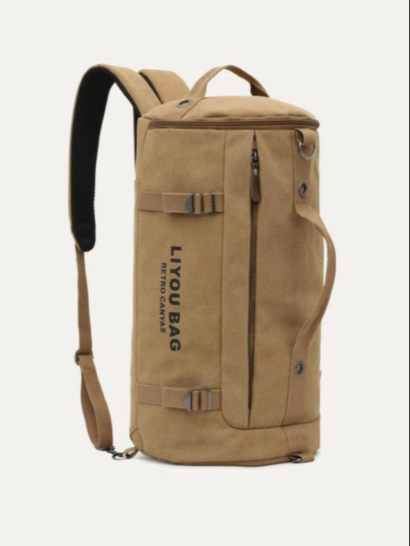 Unisex Casual Large Capacity Sports Travel Backpack, Trendy Retro Backpack, Fashionable Backpack for Daily Use & Outdoor Adventure, Durable Outdoor Rucksack