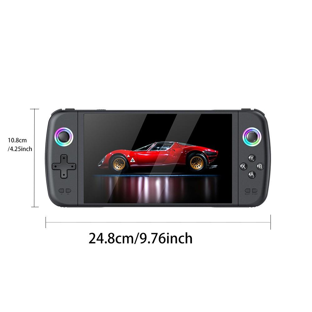 M27 Handheld Gaming Console, Portable Video Game Console with HD IPS Screen and 3D Dual Joystick, Perfect Gift for Gamers on Holidays/Birthdays