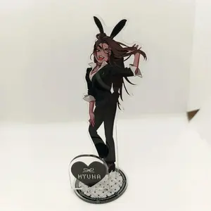 Anime Alien Stage Acrylic Action Figure Stand Table Room Decoration Acrylic Desk Display Ornament Gifts Cosplay Props