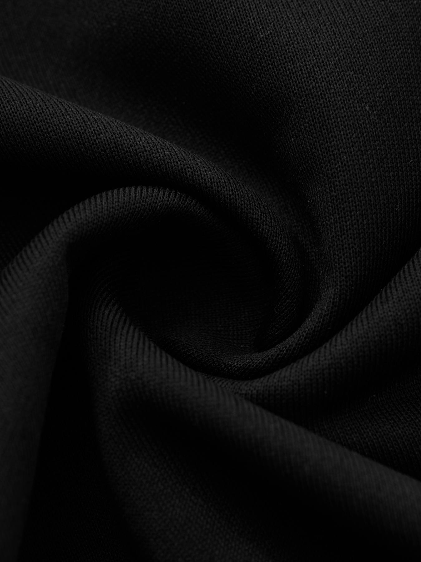 Men's Casual Street Style Cross Print Jogger Pants, Loose Fit Woven Fabric, Fall & Winter Fashion, Trendy for Men