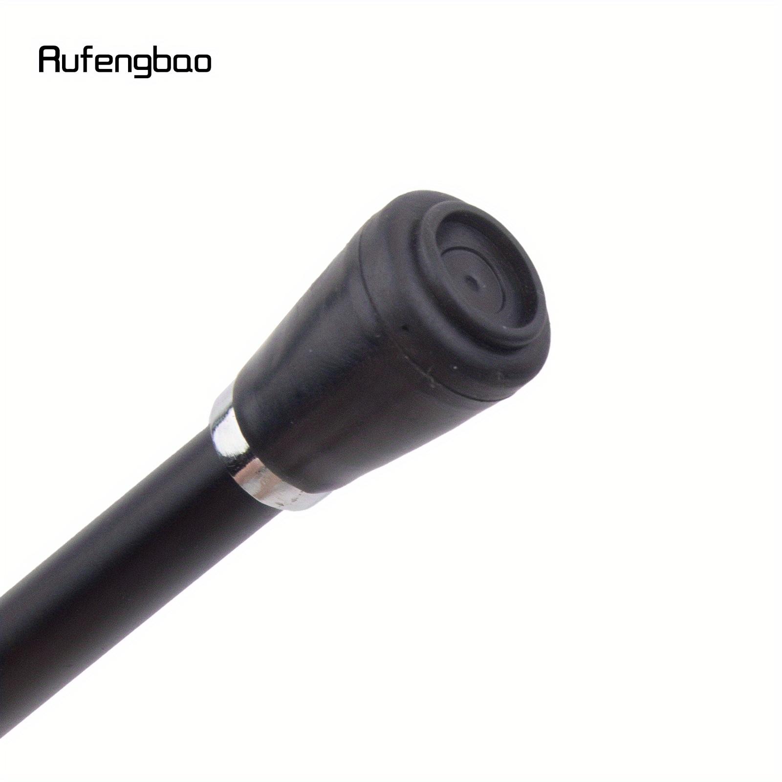 White Dog Sausage Dog Head Walking Cane Fashion Decorative Walking Stick Gentleman Elegant Cosplay Cane Knob Crosier 93cm