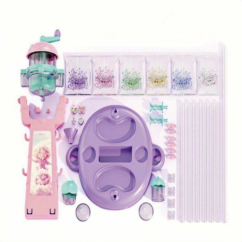 Handmade Fun DIY Bead Loom Machine, Simple Craft Art Accessories Set, DIY Jewelry Making Kit, Christmas Holiday Handmade Gift