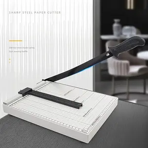 1pc Heavy Duty Paper Cutter, Paper Cutter Machine, Scissors Style Office Paper Trimmer, Photo Paper A4 Cutting Knife, Efficient Desk Accessory for Home & Office Use, Guillotine Paper Cutters And Trimmers For Cardstock Cardboard Vinyl