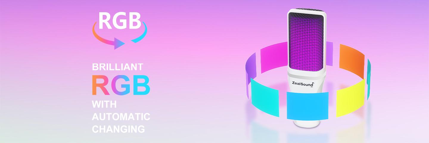 【NOT XBox】ZealSound Gaming USB Microphone, Noise Cancellation Condenser mic, RGB Microphone with Mute, Gain, Monitoring, Boom Arm, Pop Filter for Phone, PC, Computer, PS4, PS5, Mac, Streaming, Podcast 【NOT XBox】ZealSound Gaming USB Microphone, Noise Cancellation Condenser mic, RGB Microphone with Mute, Gain, Monitoring, Boom Arm, Pop Filter for Phone, PC, Computer, PS4, PS5, Mac, Streaming, Podcast