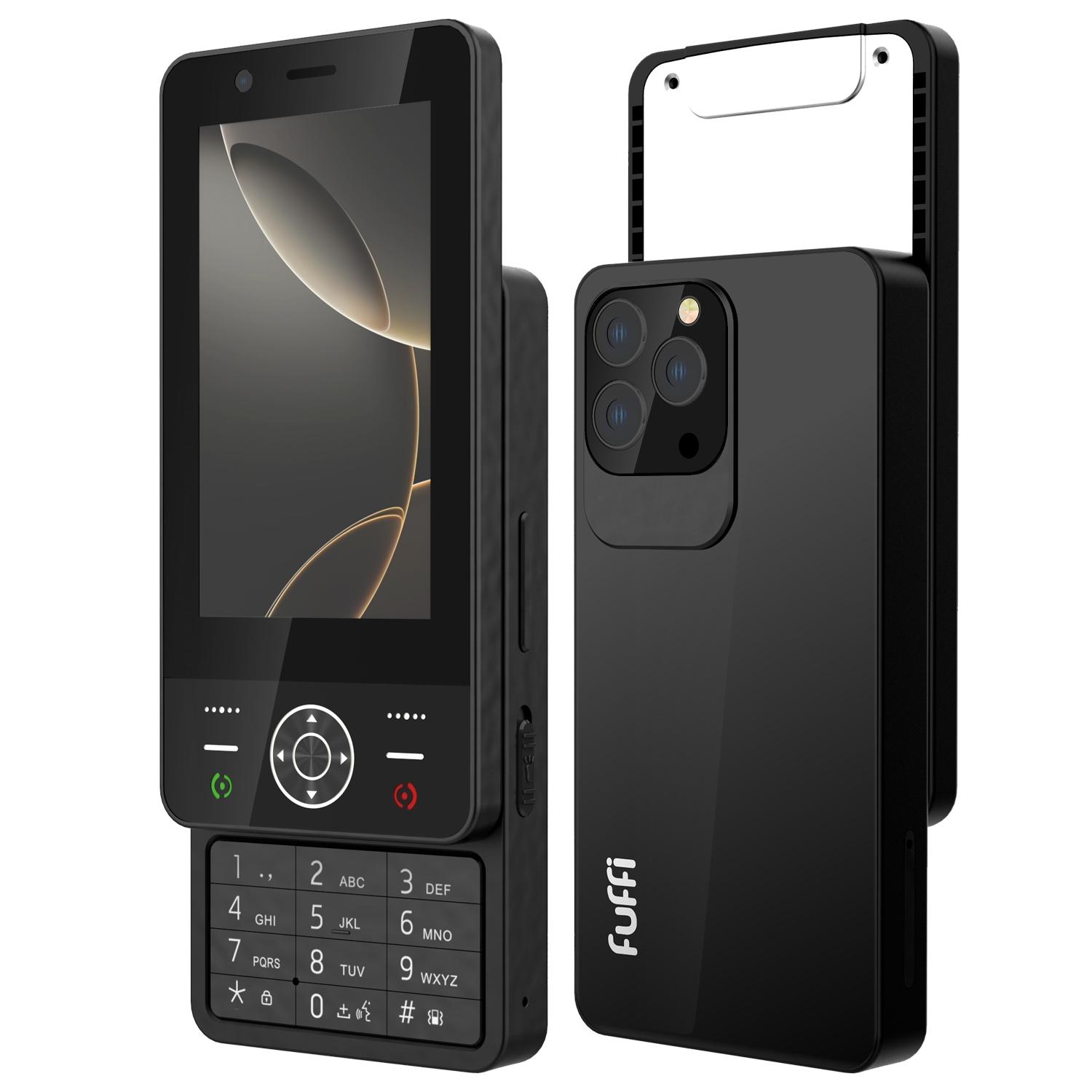 FUFFi-Sliding SmartPhone 4G Network, Mini 4.0 Inch Display, Dual Sim Card Slot, 2+16GB Storage, 2+2mp Camera, Ideal for Everyday Use