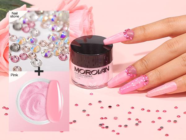 【Blossom Series】Morovan Acrylic Nail Kit : Blossom Pro for Beginners with Everything - Complete Nail Kit Set Professional Acrylic with Everything Acrylic Nail Starter kit Acrylic Nail Supplies Gifts for Women Girl 【Blossom Series】Morovan Acrylic Nail Kit : Blossom Pro for Beginners with Everything - Complete Nail Kit Set Professional Acrylic with Everything Acrylic Nail Starter kit Acrylic Nail Supplies Gifts for Women Girl