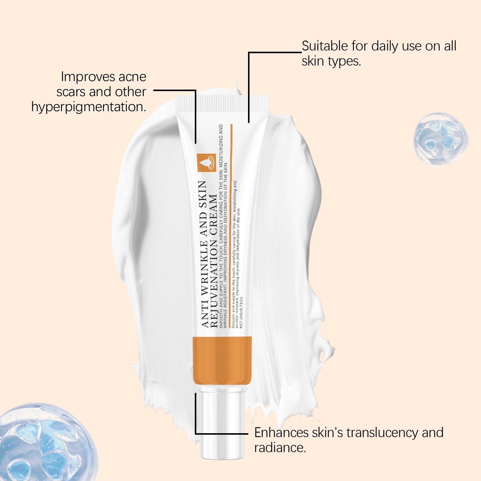 Moisturizing Face Cream, Gentle Skincare for Soft and Smooth Skin, Hydrating and Brightening Daily Moisture Lotion, Nourishing Facial Care