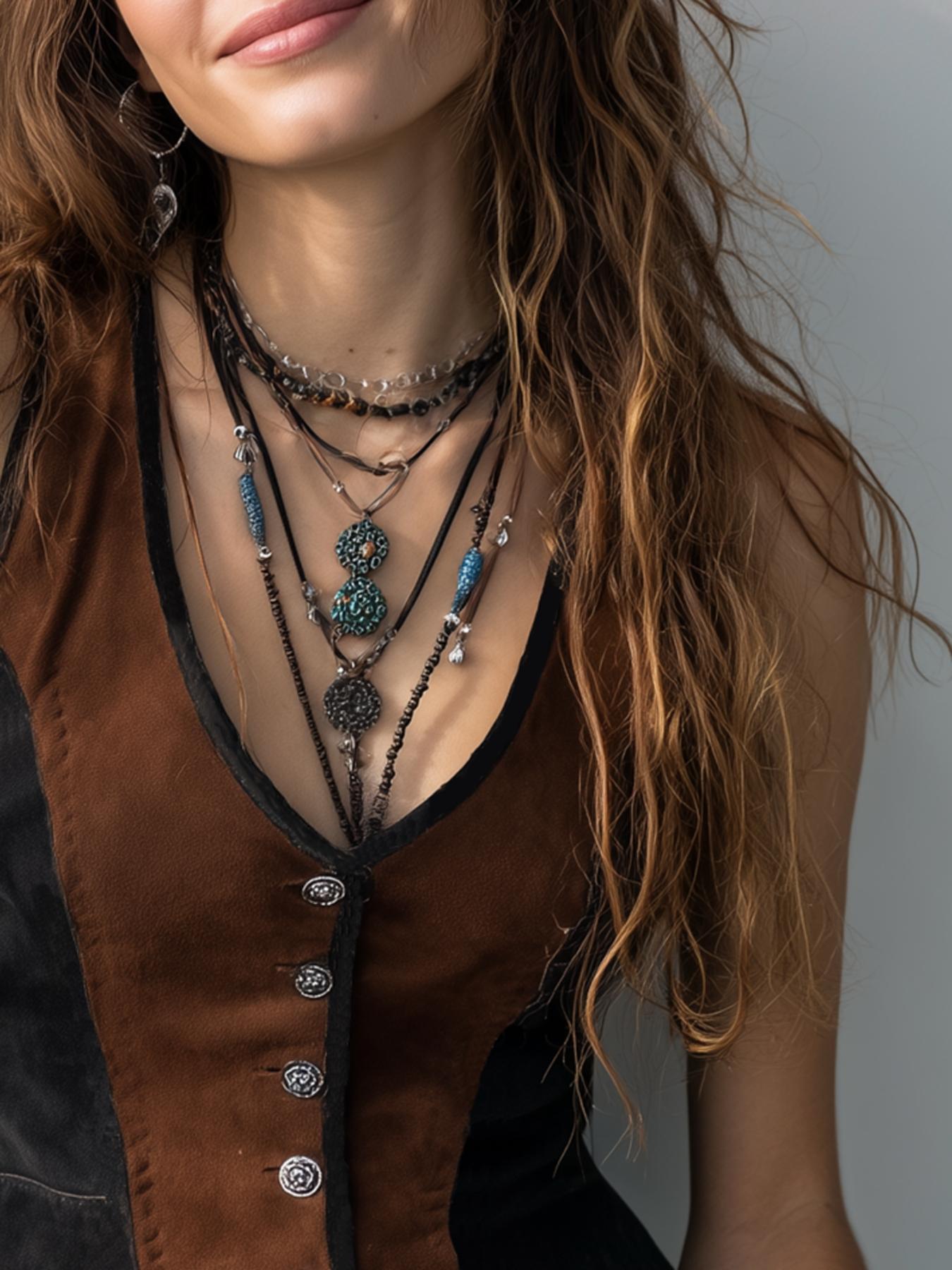 Women's American Fashion Vintage Colorblock Faux Fur Vest, Sleeveless Short Plain Design, All Seasons Wear, Casual Style, Tops