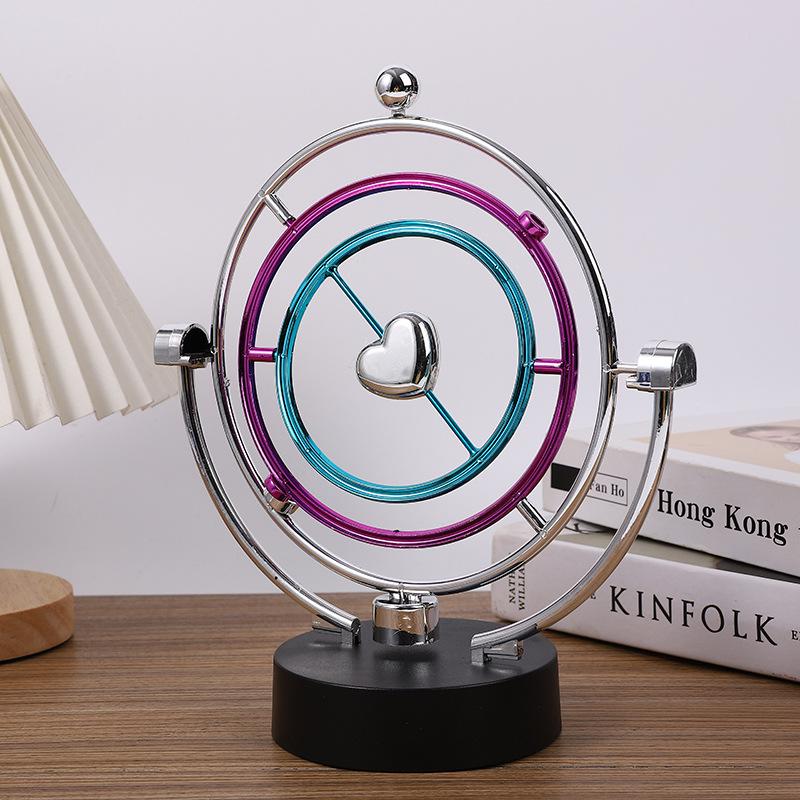 Creative Celestial Perpetual Motion Instrument Swing Newton Pendulum Home Desktop Decoration Ornament Office Display