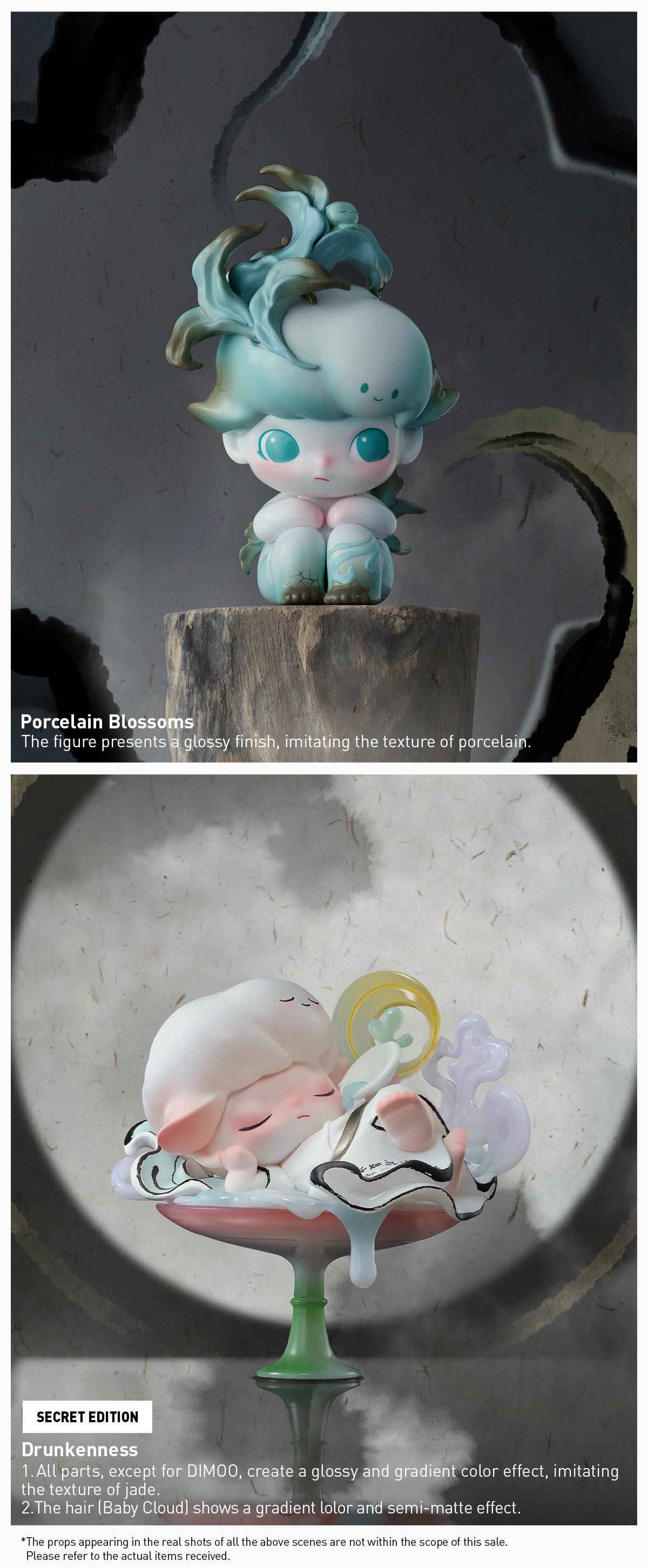 POP MART DIMOO Stories in the Cup Series Figures, Blind Box, Mystery Box