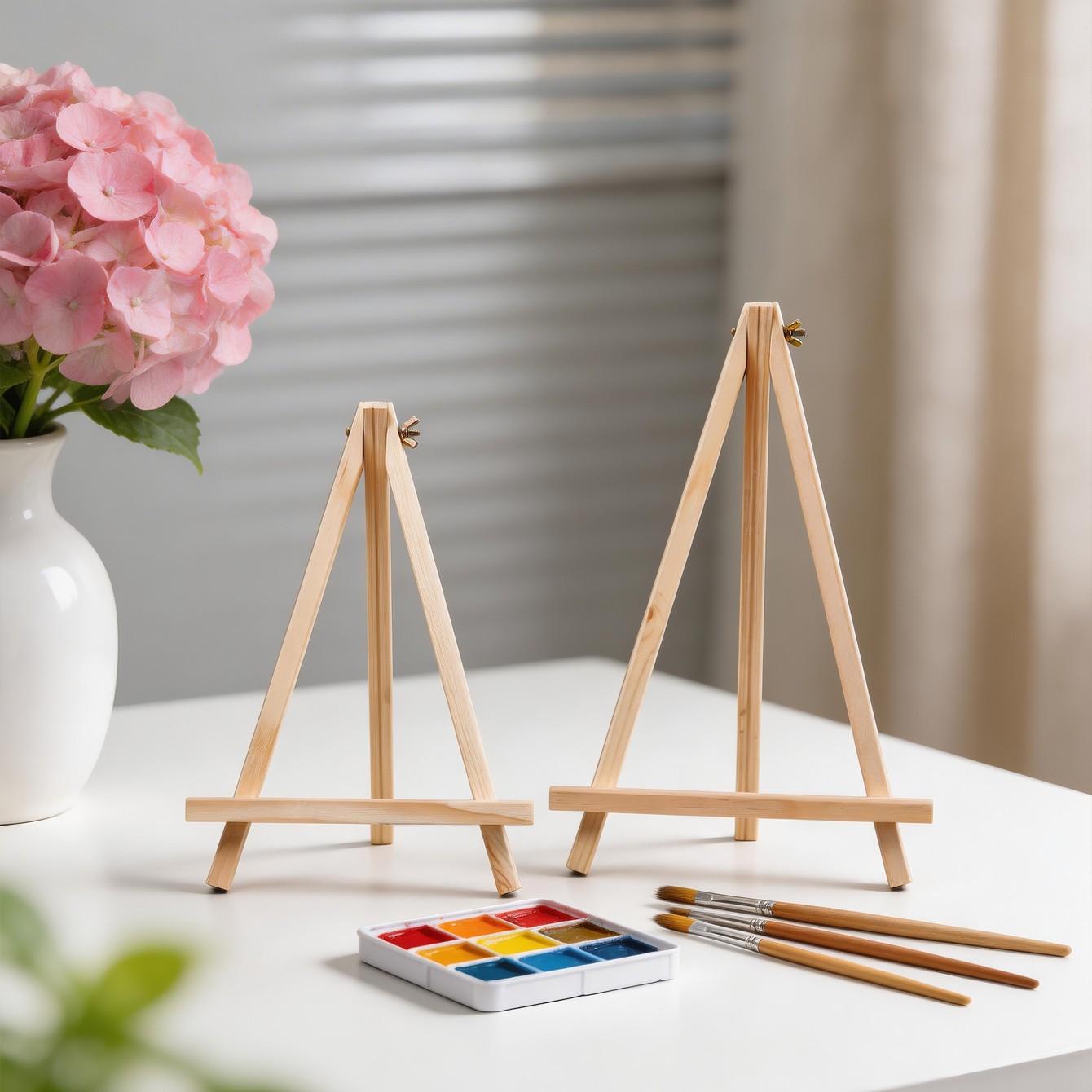 Wooden Picture Frame Holder, Small/medium/large/x-Large/xx-Large Sizes, Photo Display Stand, Art Board Desktop Easel, Creative Desk Mount