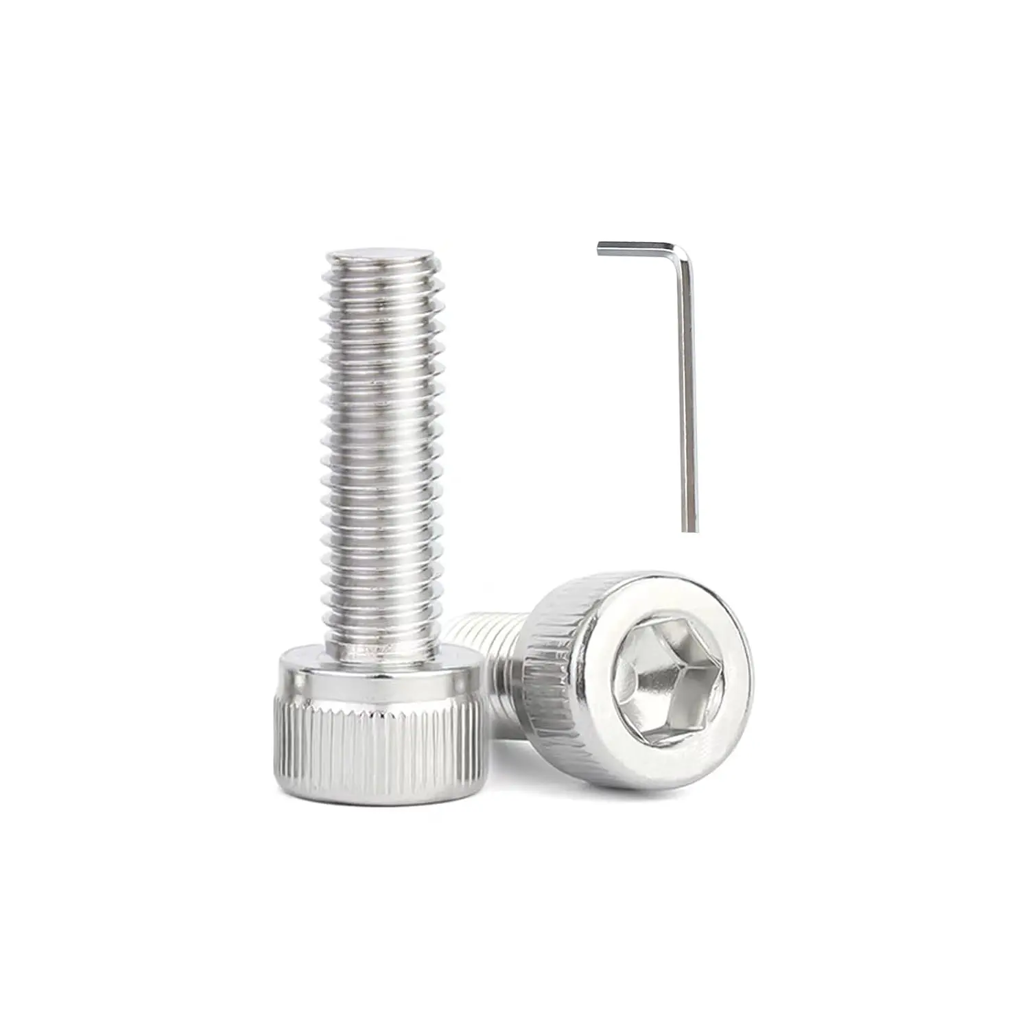 130 count M3x5mm Hex Socket   Screws , 304 Stainless Steel