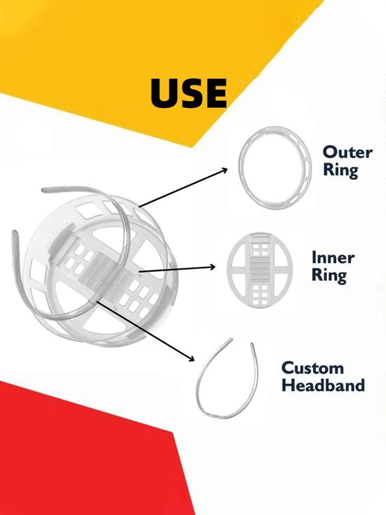 Graduation Cap Clip-On Headband: Designed specifically for graduates, this durable and stylish headband accessory is perfect for graduation caps.