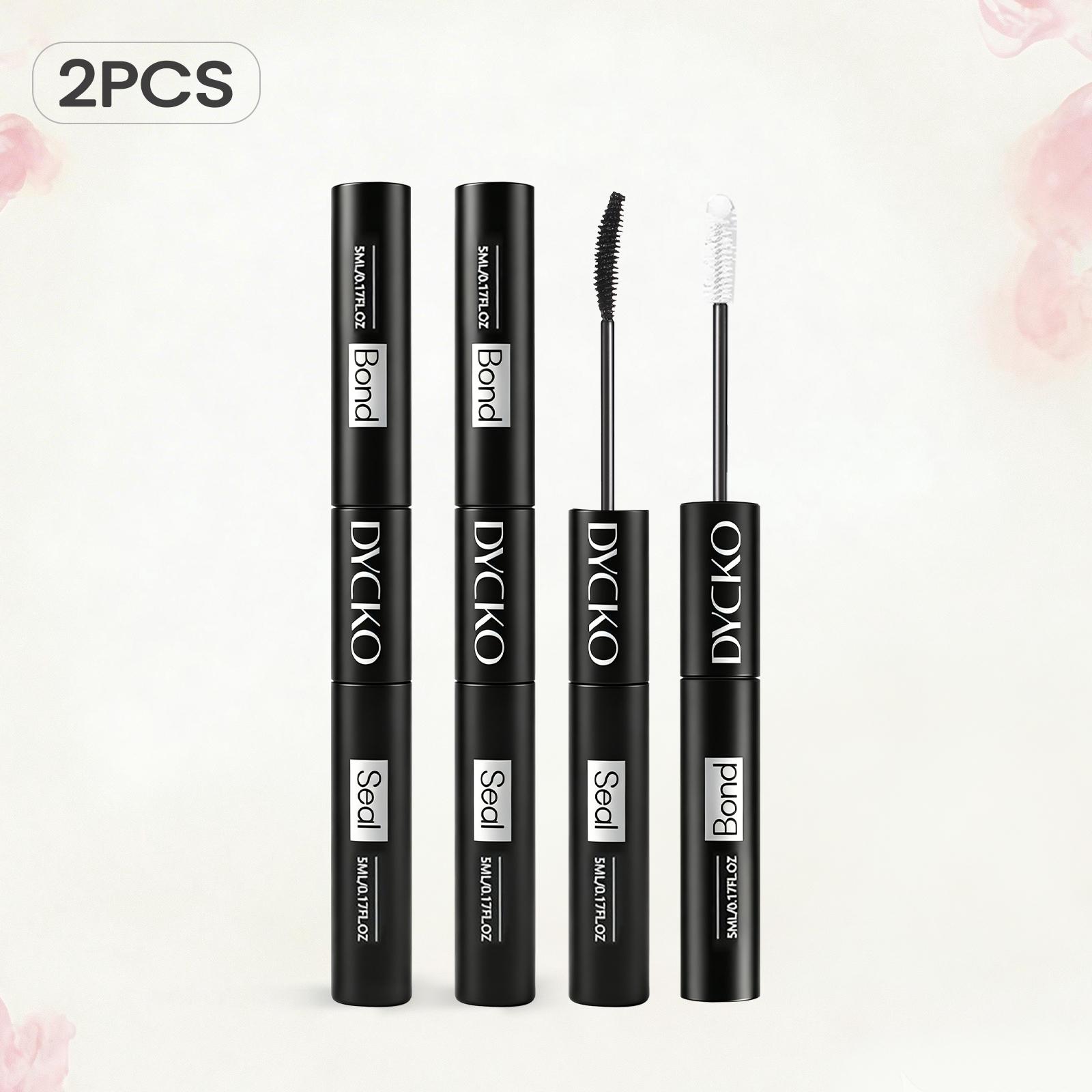 DYCKO Lash Bond and Seal, 72H Strong Hold Waterproof Eyelash Glue for Cluster Lashes, DIY Lash Extension Kit at Home, Beginner Friendly, Vegan & Cruelty Free