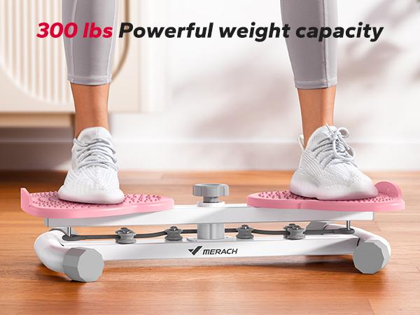 MERACH Ab Twist Boards, Slim Waist and Toned Abs, Non-Slip Pedal, Load-Bearing Capacity up to 300 lbs