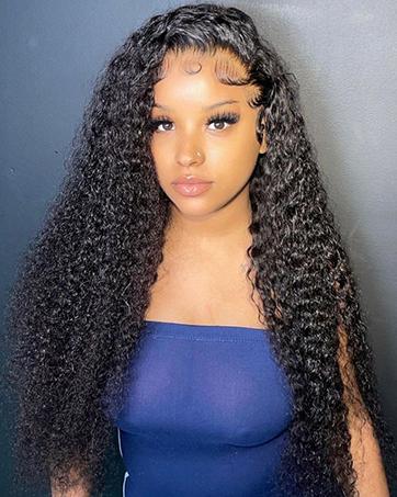 5X5 Water Wave Lace Closure Wigs Human Hair Upgraded Glueless Wig Wear And Go Glueless Wigs Human Hair Pre Plucked Pre Cut Ready to Wear Glueless HD Lace Front Wigs for Women 180% Density