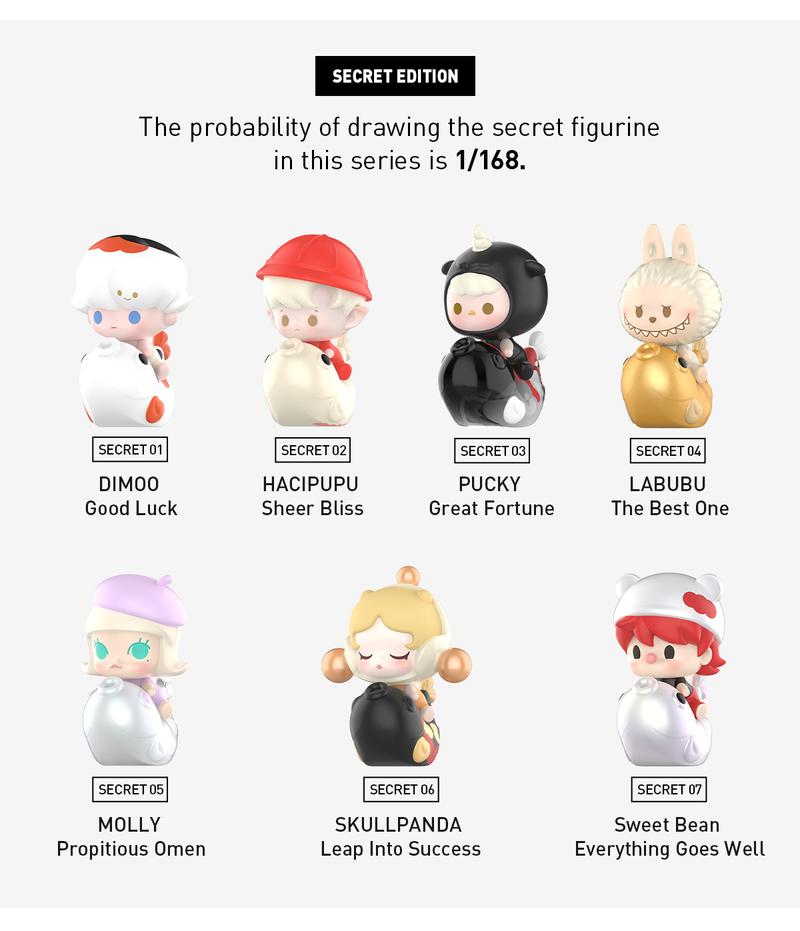 POP MART POP BEAN Lucky Charm Series